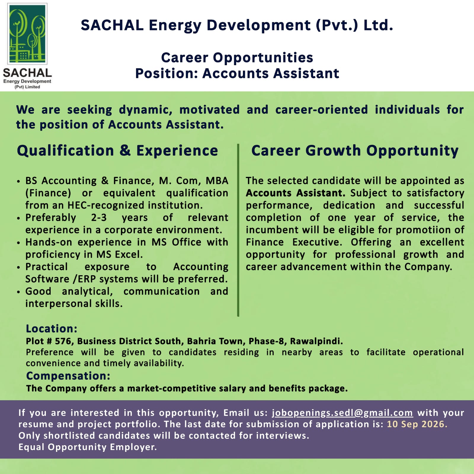 Job post